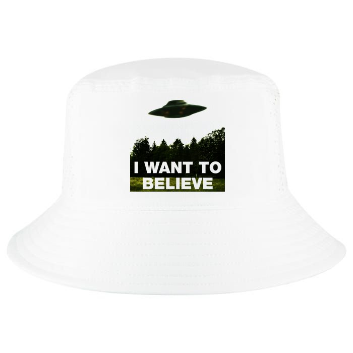 I Want To Believe The XFiles Cool Comfort Performance Bucket Hat