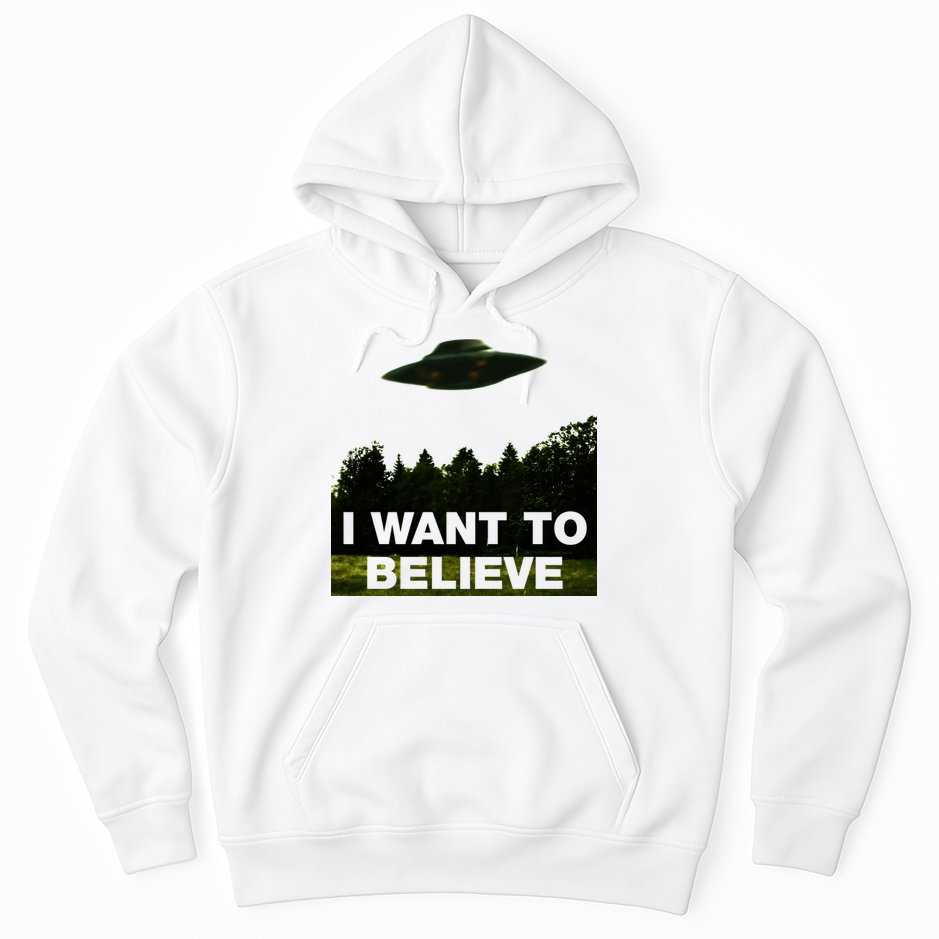 I Want To Believe The XFiles Hoodie