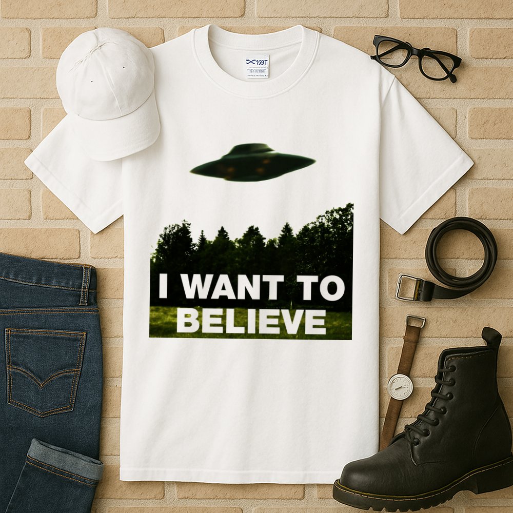 I Want To Believe The XFiles Tall T-Shirt
