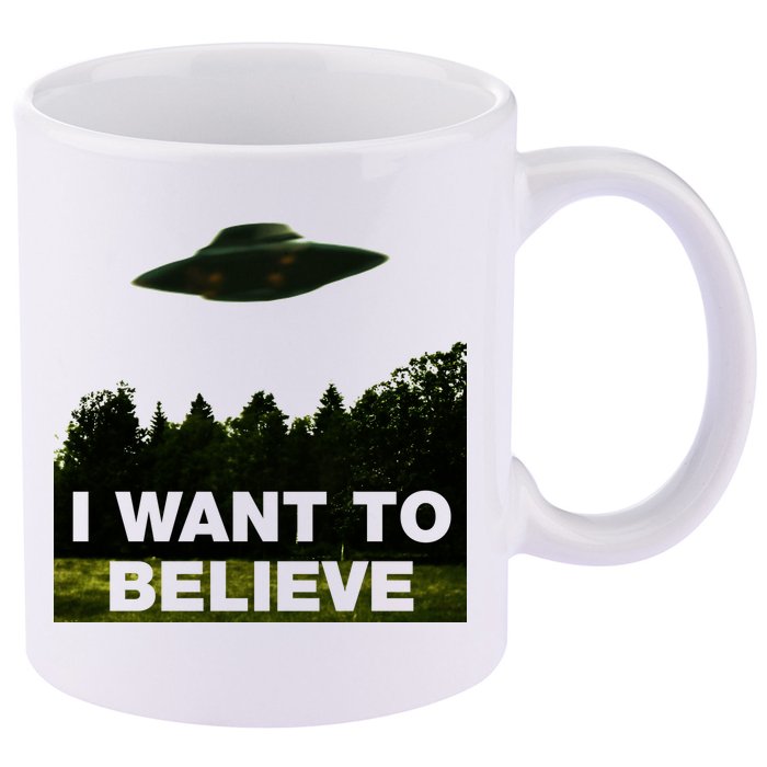 I Want To Believe The XFiles 11oz C Handle Ceramic Mug