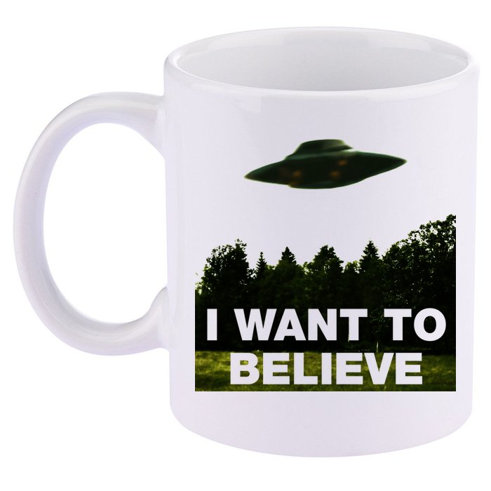 I Want To Believe The XFiles 11oz C Handle Ceramic Mug