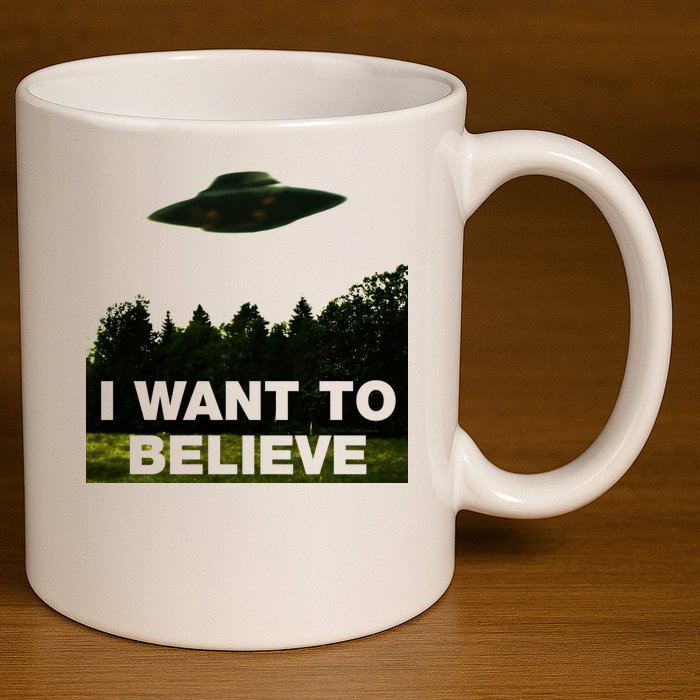 I Want To Believe The XFiles 11oz C Handle Ceramic Mug