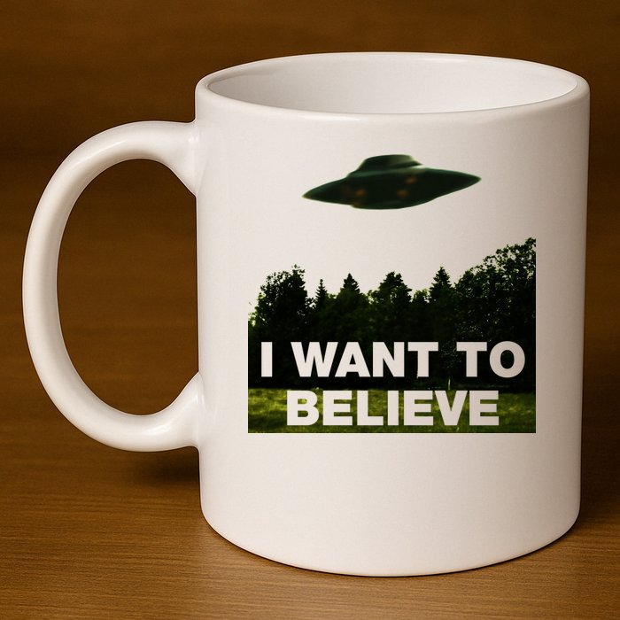 I Want To Believe The XFiles 11oz C Handle Ceramic Mug