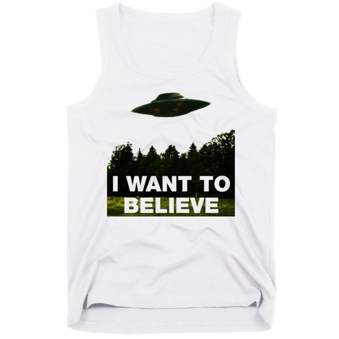 I Want To Believe The XFiles Tank Top