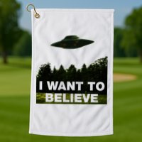 I Want To Believe The XFiles Golf Towel