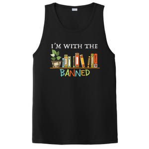 I'm with The Banned Books I Read Banned Books Lovers PosiCharge Competitor Tank