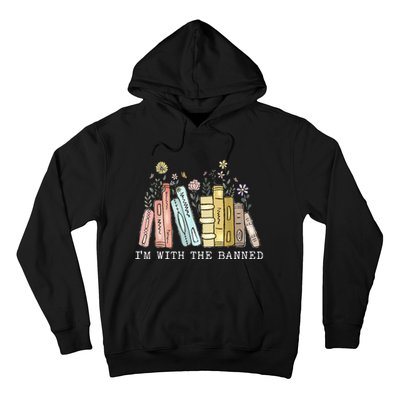 IM With The Banned Books I Read Banned Books Lovers Hoodie