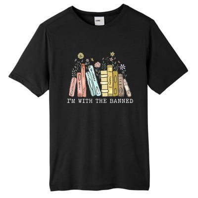 IM With The Banned Books I Read Banned Books Lovers Tall Fusion ChromaSoft Performance T-Shirt