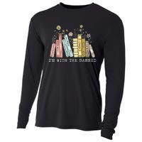 IM With The Banned Books I Read Banned Books Lovers Cooling Performance Long Sleeve Crew