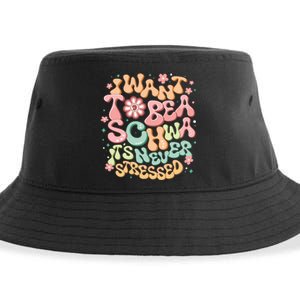 I Want To Be A Schwa It’S Never Stressed Reading Teacher Sustainable Bucket Hat