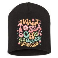 I Want To Be A Schwa It’S Never Stressed Reading Teacher Short Acrylic Beanie