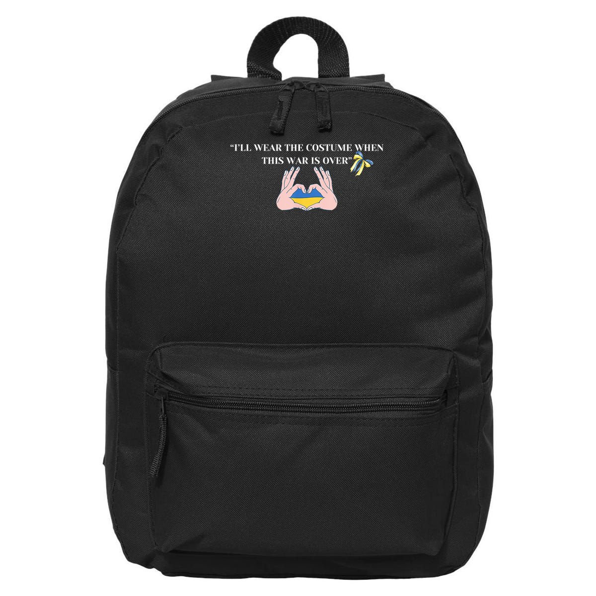 I’Ll Wear The Costume When This War Is Over 16 in Basic Backpack
