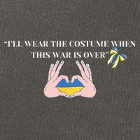 I’Ll Wear The Costume When This War Is Over Cotton Canvas Backpack
