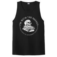 I'm With The Banned Books Funny Book Lover PosiCharge Competitor Tank