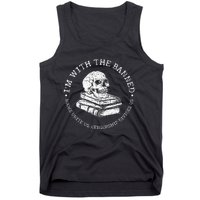 I'm With The Banned Books Funny Book Lover Tank Top