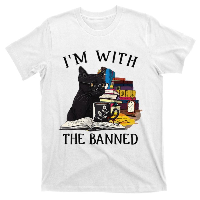 I'm with The Banned Read Banned Books Lover BookWorm T-Shirt