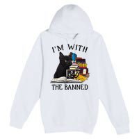 I'm with The Banned Read Banned Books Lover BookWorm Premium Pullover Hoodie