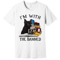 I'm with The Banned Read Banned Books Lover BookWorm Premium T-Shirt