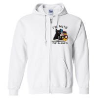 I'm with The Banned Read Banned Books Lover BookWorm Full Zip Hoodie