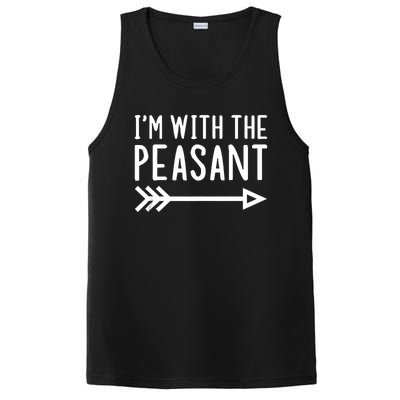 IM With The Peasant Funny Matching Halloween Couple Costume PosiCharge Competitor Tank