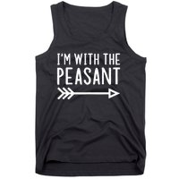 IM With The Peasant Funny Matching Halloween Couple Costume Tank Top