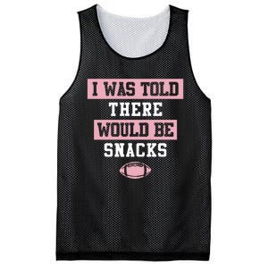 I Was Told There Would Be Snacks Mesh Reversible Basketball Jersey Tank