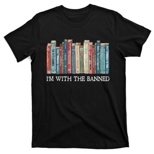 Im With The Banned Books Reading Librarian T-Shirt