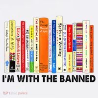 Im With The Banned Banned Books Reading Librarian Bookish Cool Comfort Performance Bucket Hat