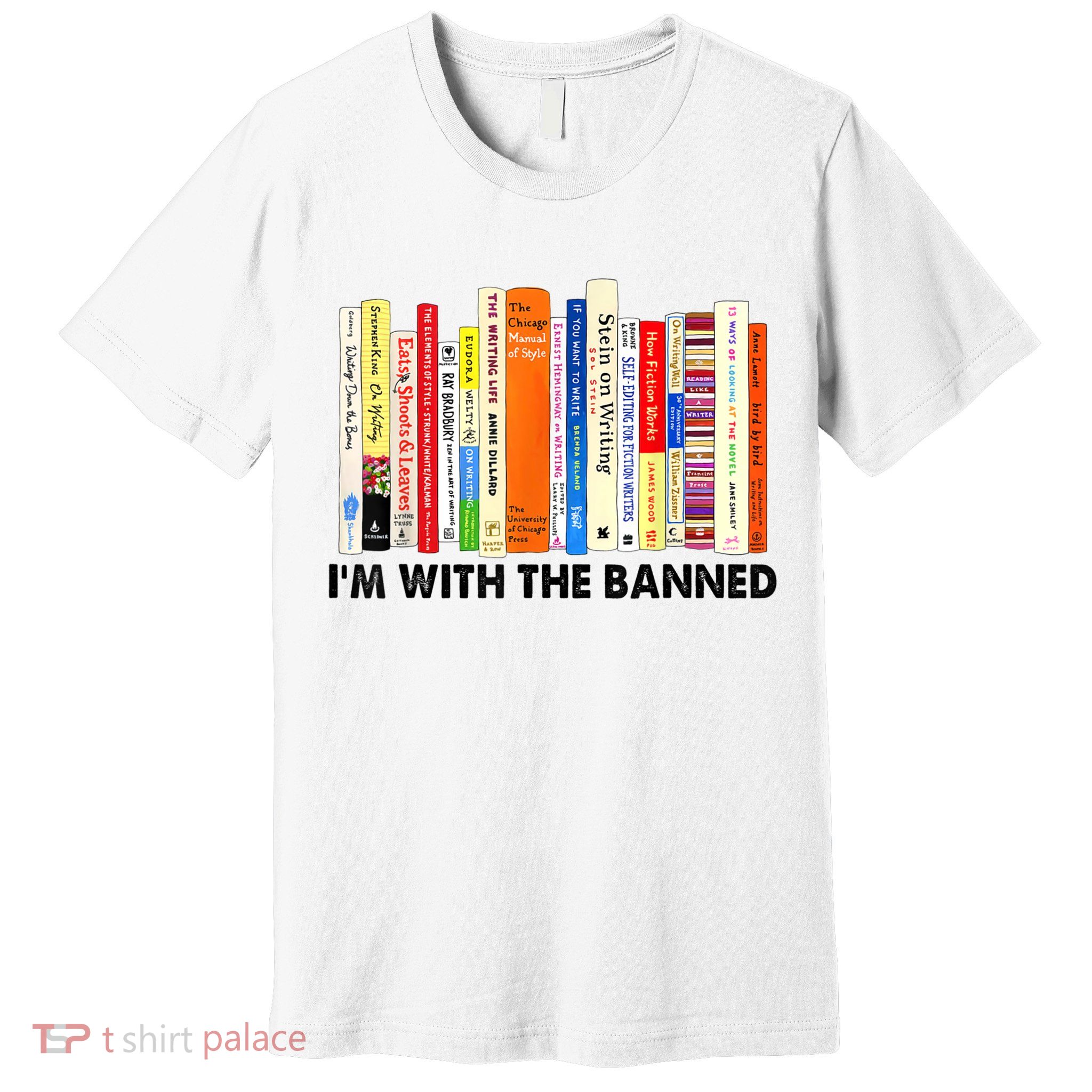 Im With The Banned Banned Books Reading Librarian Bookish Premium T-Shirt
