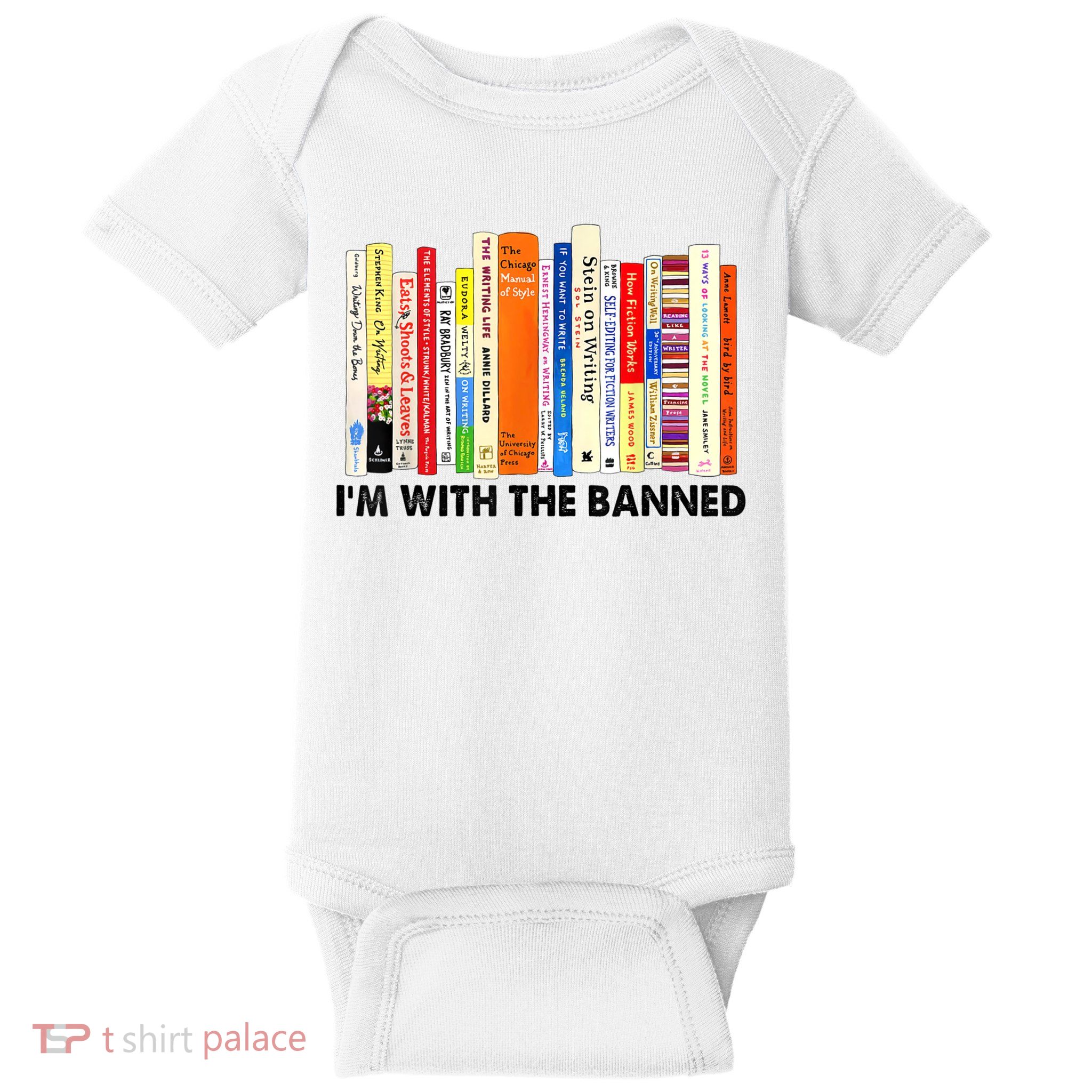 Im With The Banned Banned Books Reading Librarian Bookish Baby Bodysuit