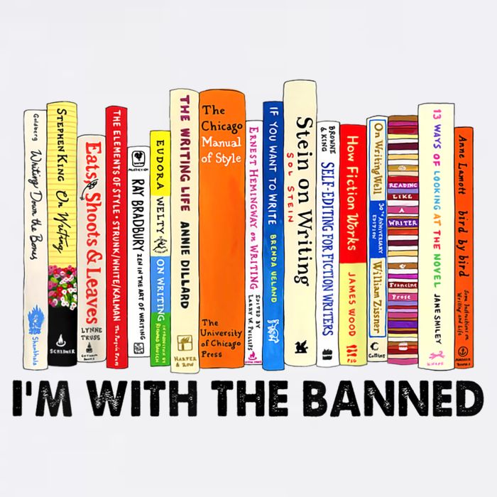 Im With The Banned Banned Books Reading Librarian Bookish Kids Hoodie