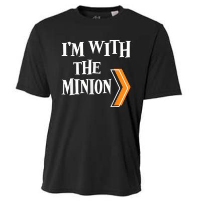 IM With The Minion Funny Couples Halloween Cooling Performance Crew T-Shirt