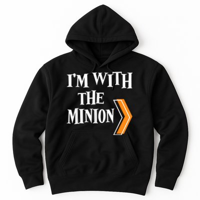 IM With The Minion Funny Couples Halloween Hoodie