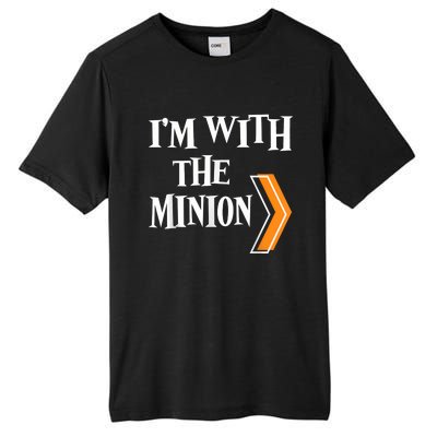 IM With The Minion Funny Couples Halloween Tall Fusion ChromaSoft Performance T-Shirt