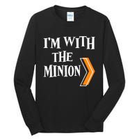 IM With The Minion Funny Couples Halloween Tall Long Sleeve T-Shirt