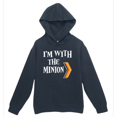 IM With The Minion Funny Couples Halloween Urban Pullover Hoodie