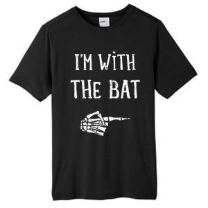 IM With The Bat Funny Matching Couple Costume Halloween Tall Fusion ChromaSoft Performance T-Shirt