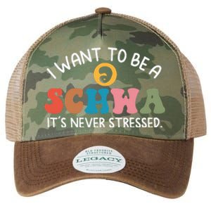 I Want To Be A Schwa ItS Never Stressed Science Of Reading Legacy Tie Dye Trucker Hat