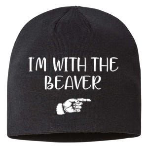 I'm With The BEAVER Sustainable Beanie