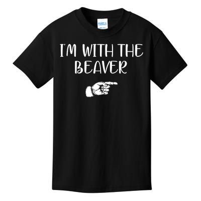 I'm With The BEAVER Kids T-Shirt