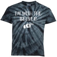 I'm With The BEAVER Kids Tie-Dye T-Shirt