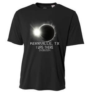 I Was There Total Solar Eclipse Kerrville Texas Cooling Performance Crew T-Shirt