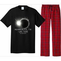 I Was There Total Solar Eclipse Kerrville Texas Pajama Set