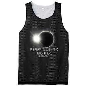 I Was There Total Solar Eclipse Kerrville Texas Mesh Reversible Basketball Jersey Tank