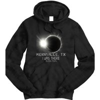 I Was There Total Solar Eclipse Kerrville Texas Tie Dye Hoodie