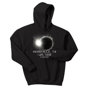 I Was There Total Solar Eclipse Kerrville Texas Kids Hoodie