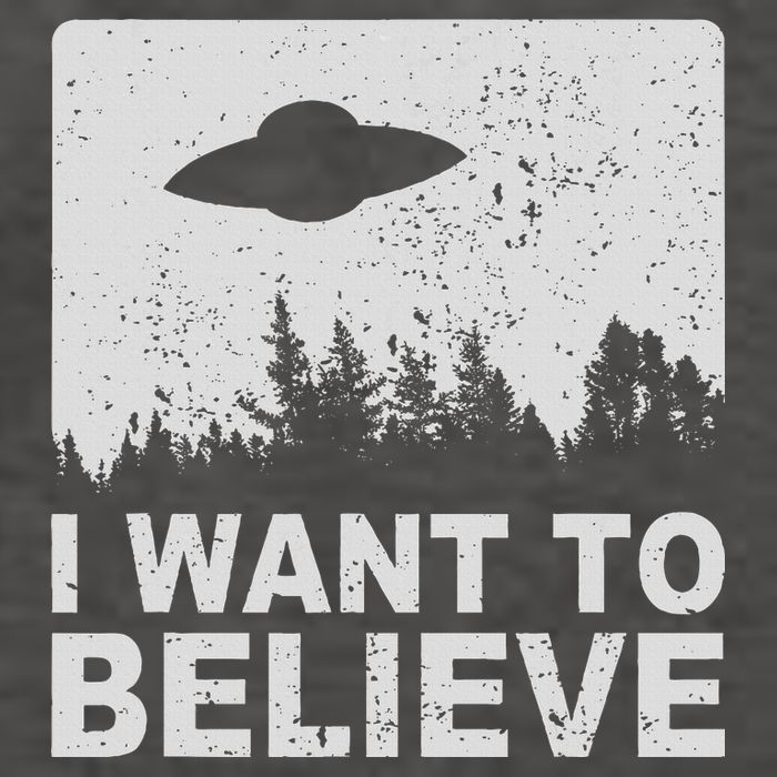 I Want To Believe I Aliens Ufo Area 51 Roswell Vector Backpack