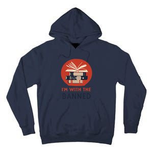 Im With The Banned Banned Books Reading Books Tall Hoodie