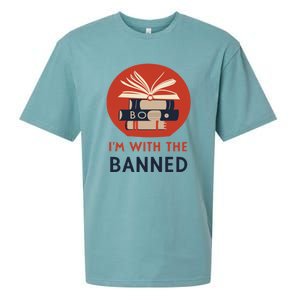 Im With The Banned Banned Books Reading Books Sueded Cloud Jersey T-Shirt