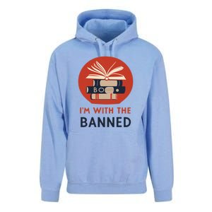 Im With The Banned Banned Books Reading Books Unisex Surf Hoodie